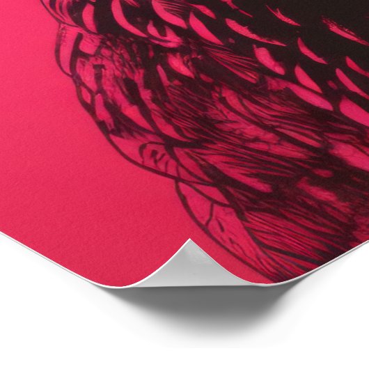 チキン鮮やか ポスター (角)