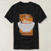 チキン麺スープ Tシャツ (デザイン正面)