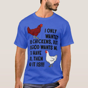 チキン10羽だけ熱狂する農家 Tシャツ