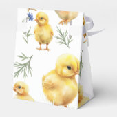 チキン1th誕生日ファーム動物誕生日 フェイバーボックス (裏面サイド)