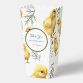 チキン1th誕生日ファーム動物誕生日 フェイバーボックス (正面)