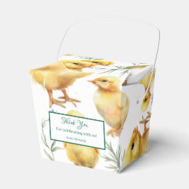 チキン1th誕生日ファーム動物誕生日 フェイバーボックス