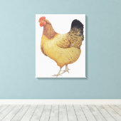 チキン2012 キャンバスプリント (インサイチュ (ウッドフロア))