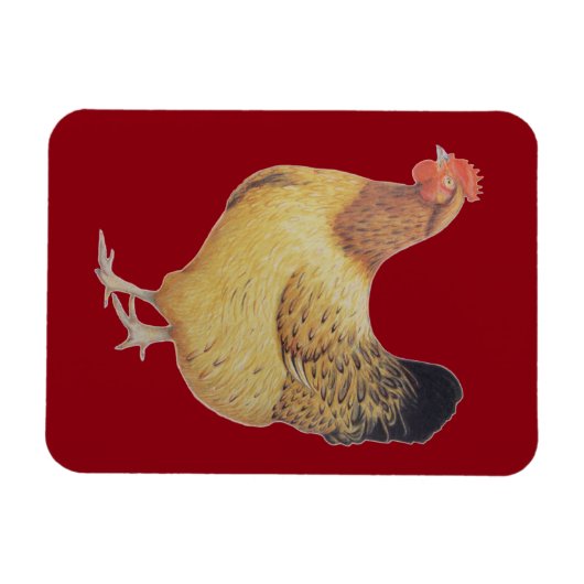 チキン2012 マグネット (横)