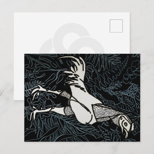 チキン2 ポストカード (正面/裏面)