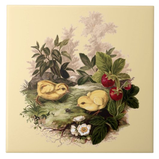 チキン&イチゴL. Prang & Co. タイル (正面)