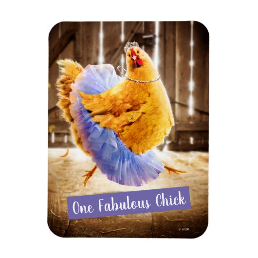 チキン·イン·ア·トゥー マグネット (縦)