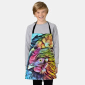 チキン エプロン (着用した状態)