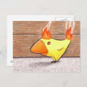 チキン・オブ・ファイアポストカード ポストカード (正面/裏面)