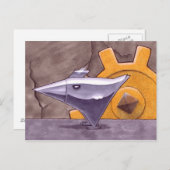 チキン・オブ・メタル・ポストカード ポストカード (正面/裏面)