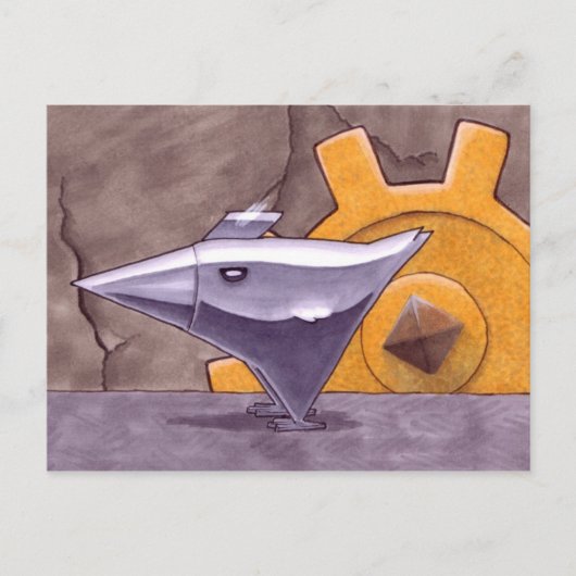 チキン・オブ・メタル・ポストカード ポストカード (正面)