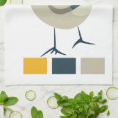 チキン キッチンタオル (折り畳み)