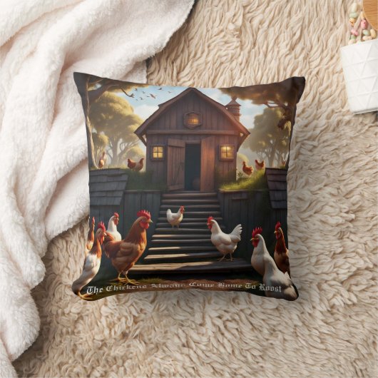 チキン クッション (ブランケット)