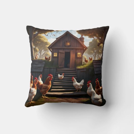 チキン クッション (裏面)