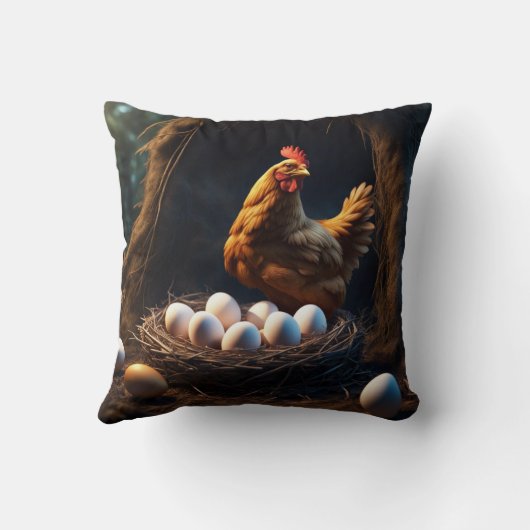 チキン クッション (裏面)