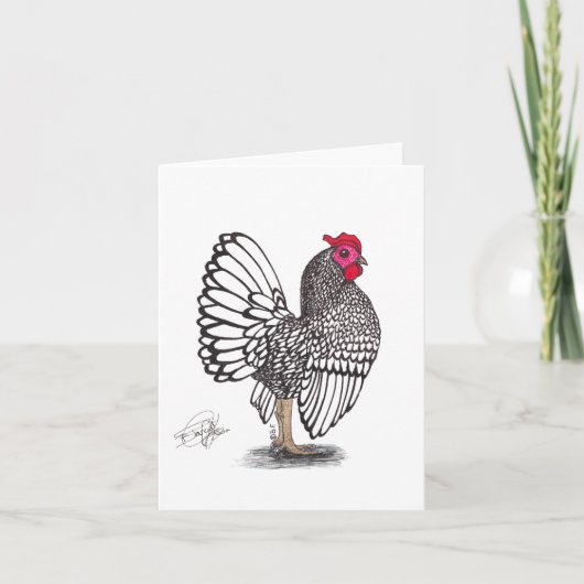 チキン サンキューカード (正面)