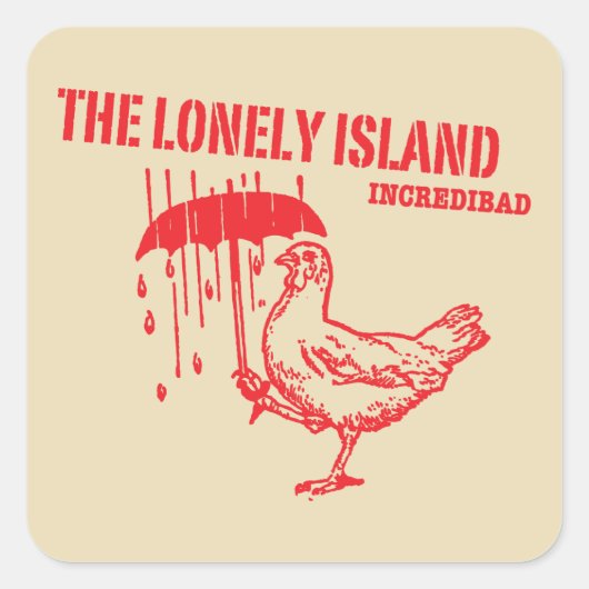 チキン スクエアシール (正面)