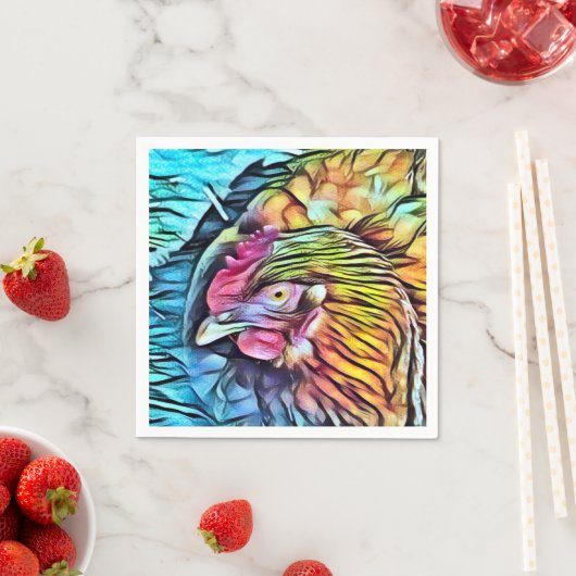 チキン スタンダードカクテルナプキン (インサイチュ)