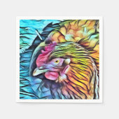 チキン スタンダードカクテルナプキン (正面)