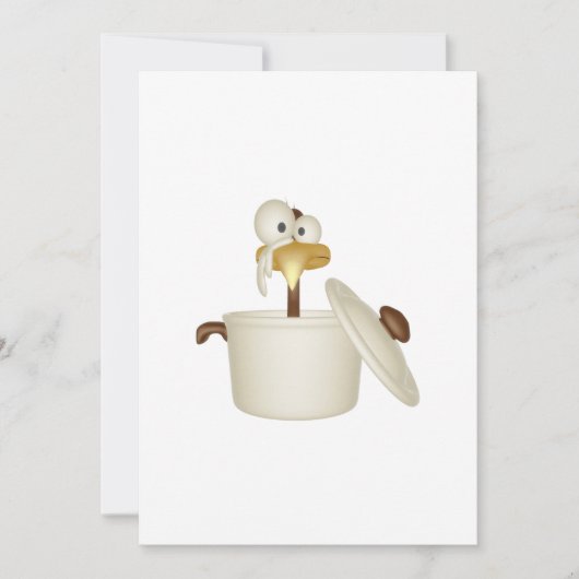 チキン スープへの招待 招待状 (正面)