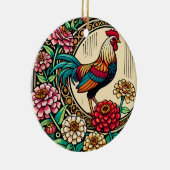 チキン セラミックオーナメント (右)