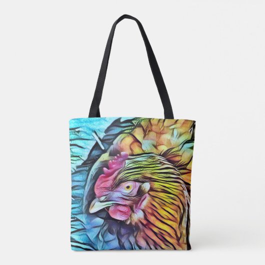 チキン トートバッグ (裏面)