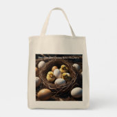 チキン トートバッグ (裏面)