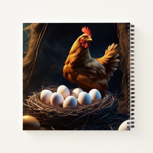 チキン ノートブック (裏面)