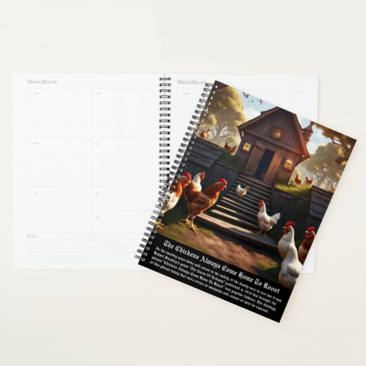 チキン プランナー手帳 (ディスプレー)