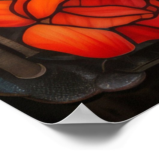 チキン ポスター (角)