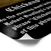 チキン ポスター (コーナー)