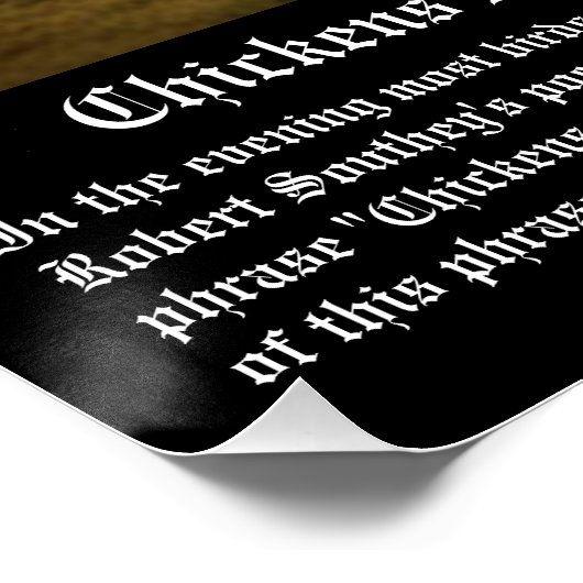 チキン ポスター (コーナー)