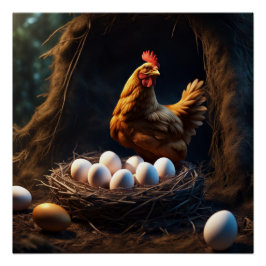 チキン ポスター