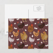 チキン ポストカード (正面/裏面)