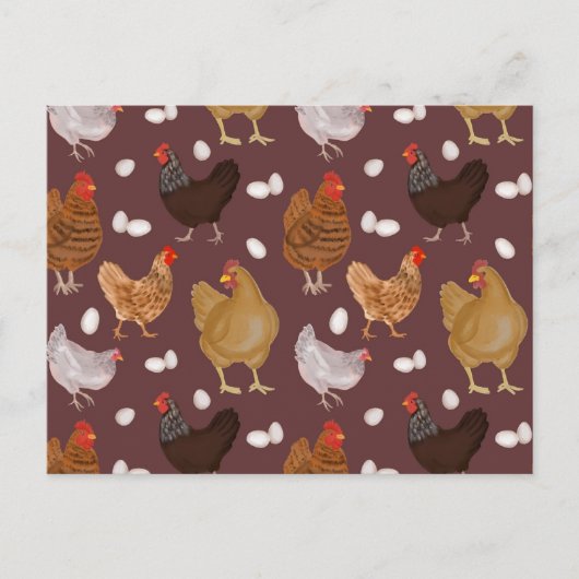 チキン ポストカード (正面)
