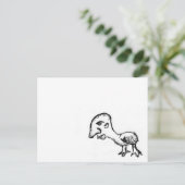 チキン ポストカード (スタンド正面)