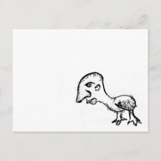 チキン ポストカード