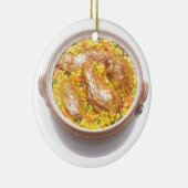 チキン&ライス セラミックオーナメント (右)