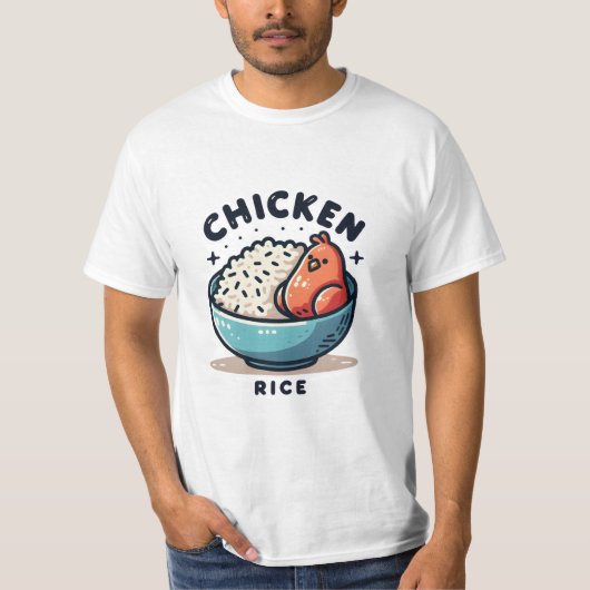 チキン&ライス Tシャツ (正面)