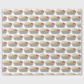 チキン&ライプラッタプレートNYCハラールカート食品 ラッピングペーパー (フラット)