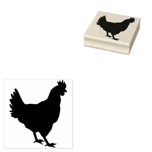 チキン ラバースタンプ (押印)