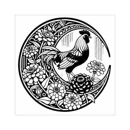 チキン ラバースタンプ (インプリント)