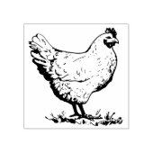 チキン ラバースタンプ (インプリント)