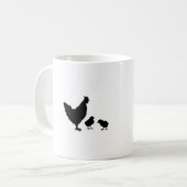 チキン·ラバー·マグ コーヒーマグカップ (正面左)