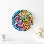 チキン ラージ壁時計 (ホーム)