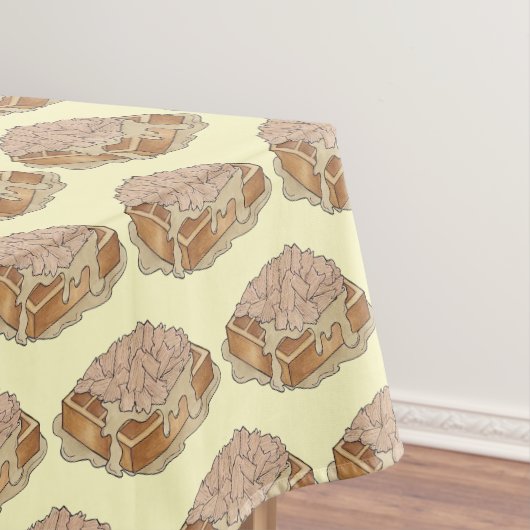 チキン&ワッフルランカスターPAペンシルバニアフード テーブルクロス (インサイチュ)