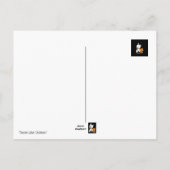 チキン、ヴァルチャー、ウェスティーのような味 ポストカード (裏面)