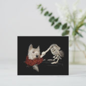 チキン、ヴァルチャー、ウェスティーのような味 ポストカード (スタンド正面)