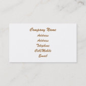 チキン 名刺 (裏面)