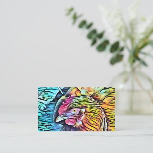 チキン 名刺 (スタンド正面)